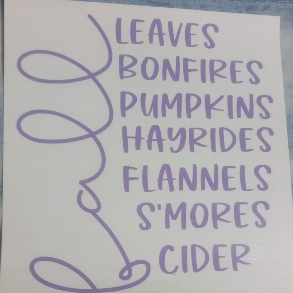 Vinyl Decals